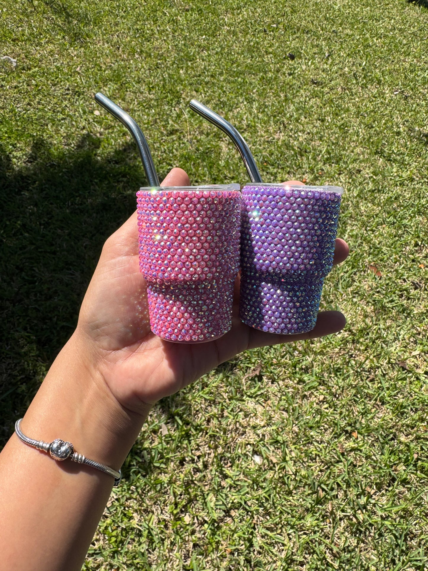 Sparkling mini tumbler