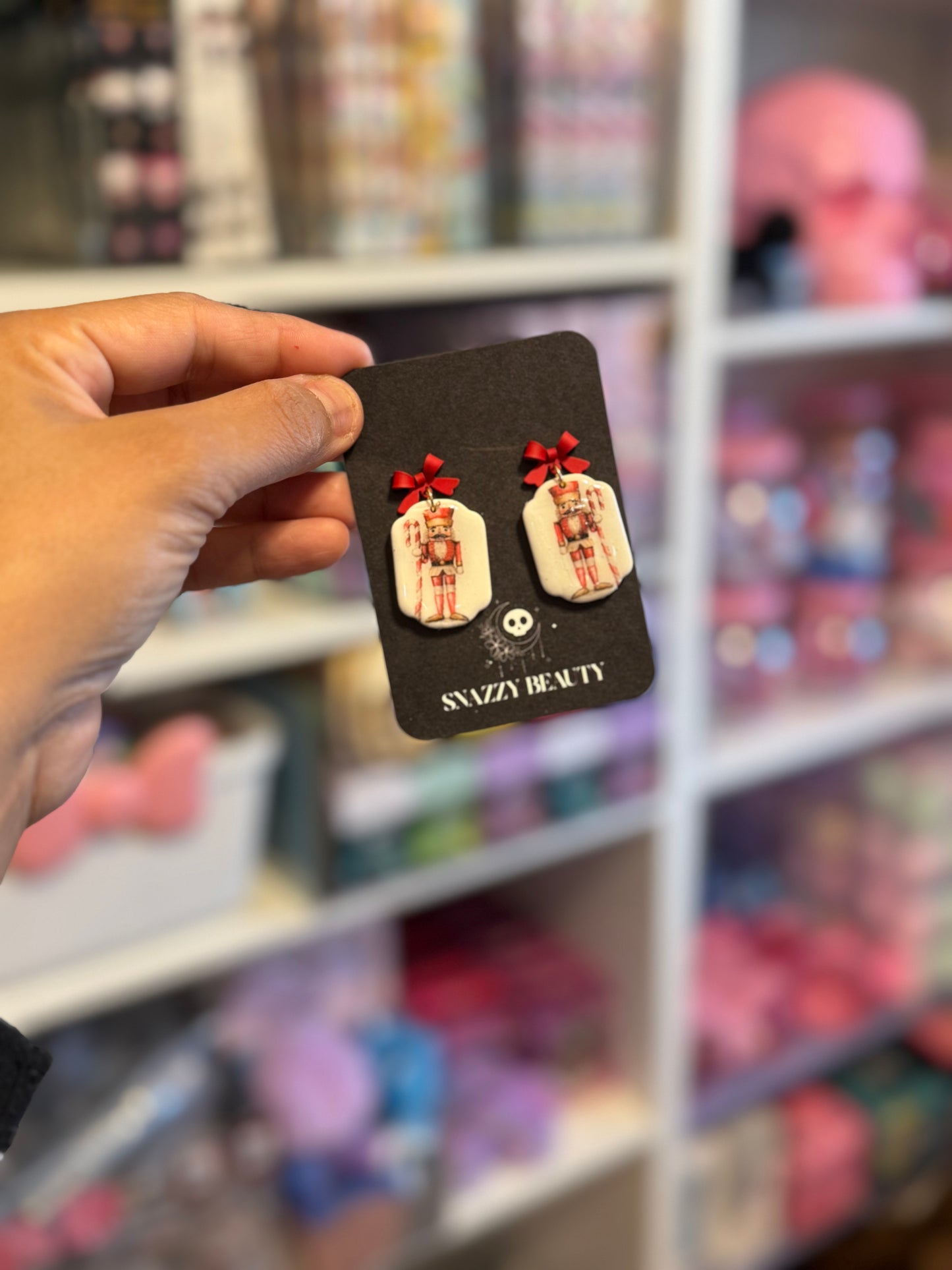 Nutcracker gentleman earrings