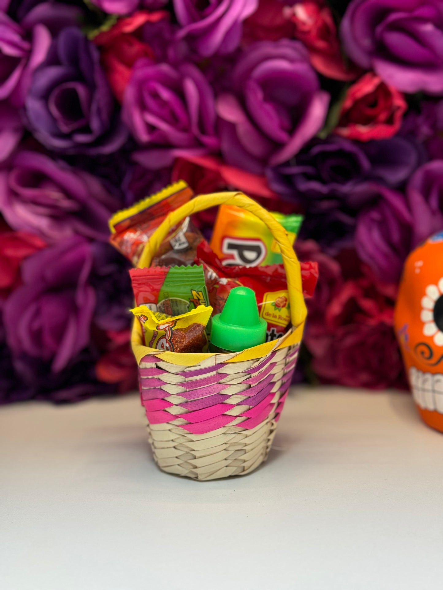 Mexican candy basket