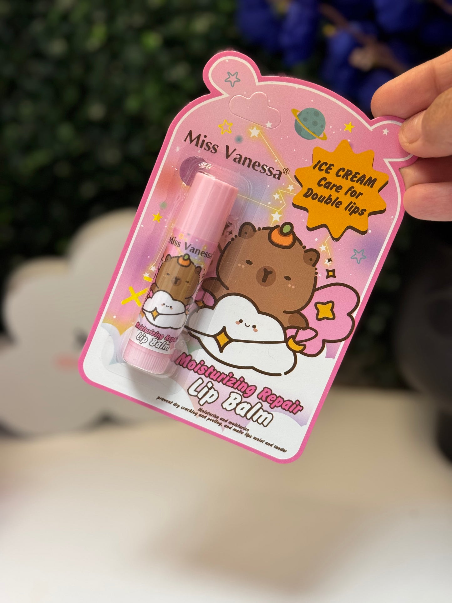 Moisturizing, lip balm