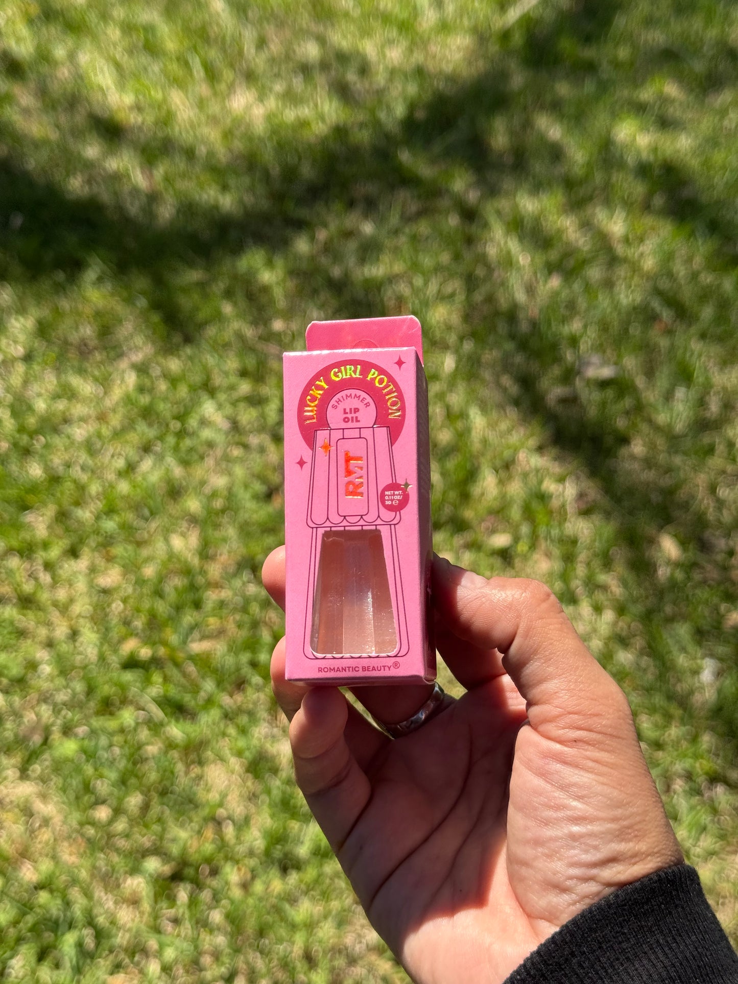 Shimmer lip oil