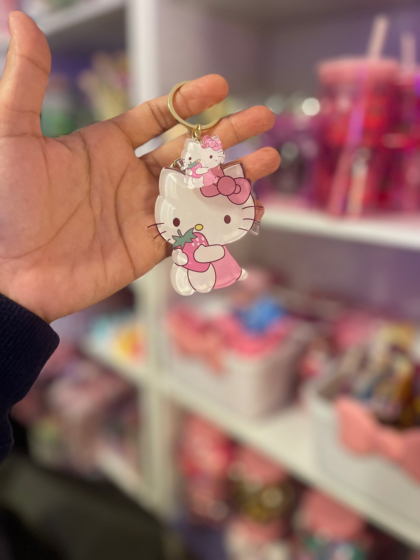 HK acrylic keychain