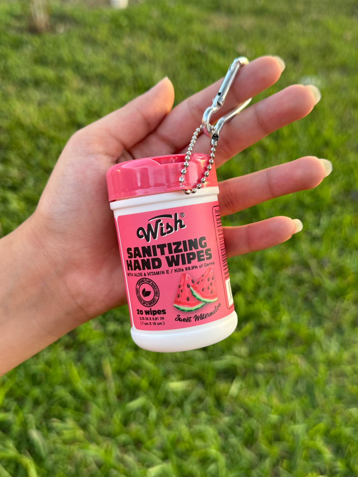 Hand sanitizer wipes