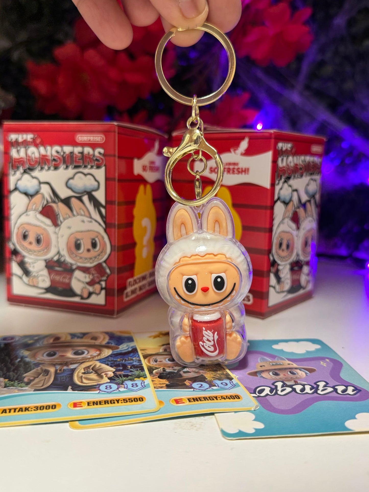Bubu surprise box keychain