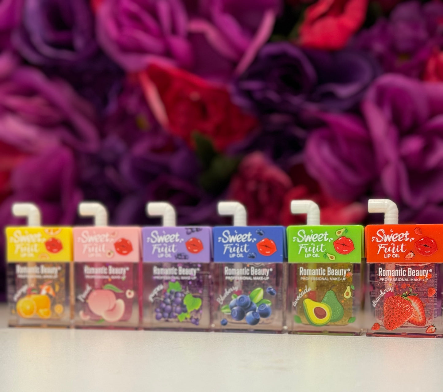 Juice box lip oil