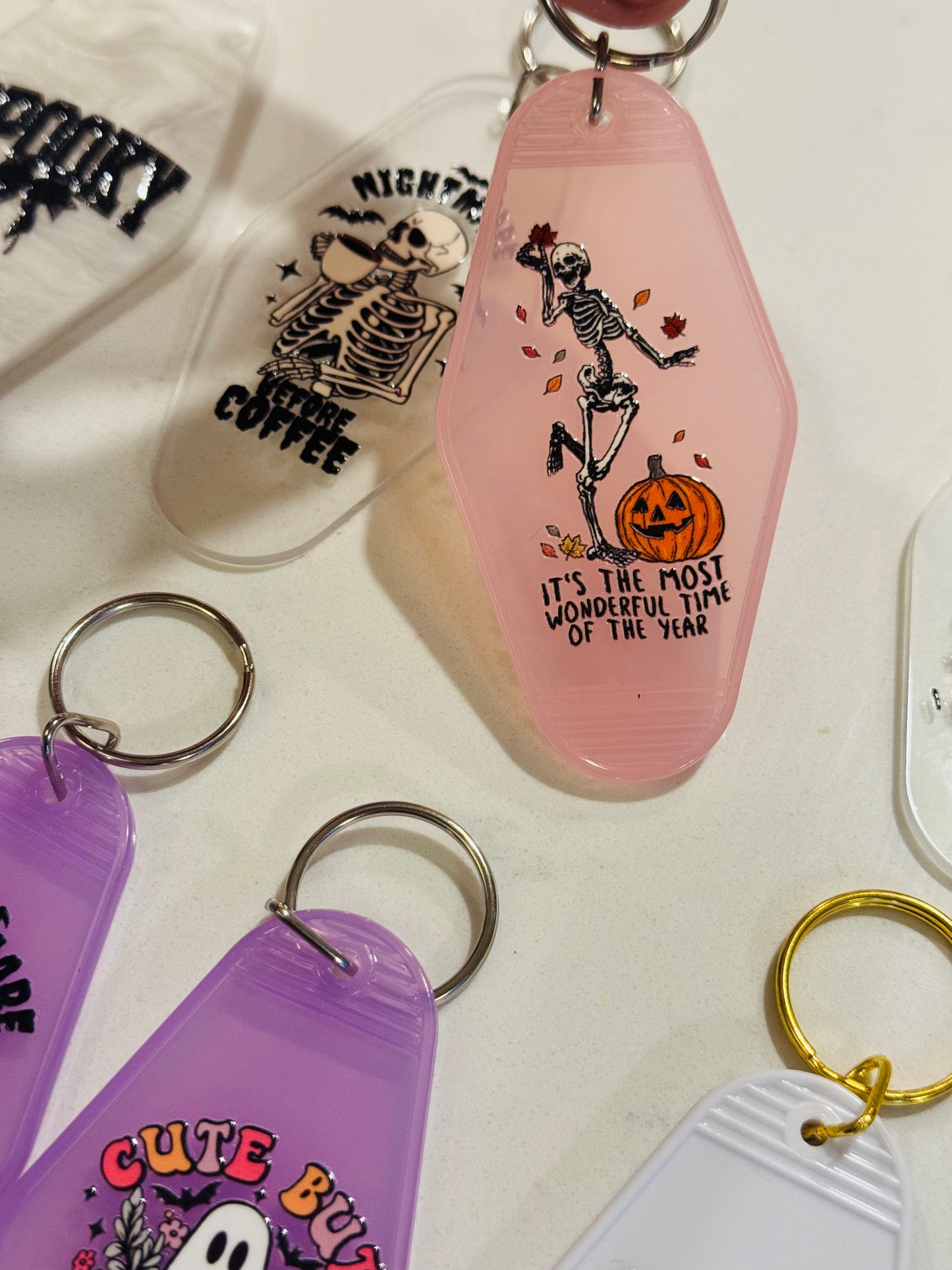 Halloween keychains