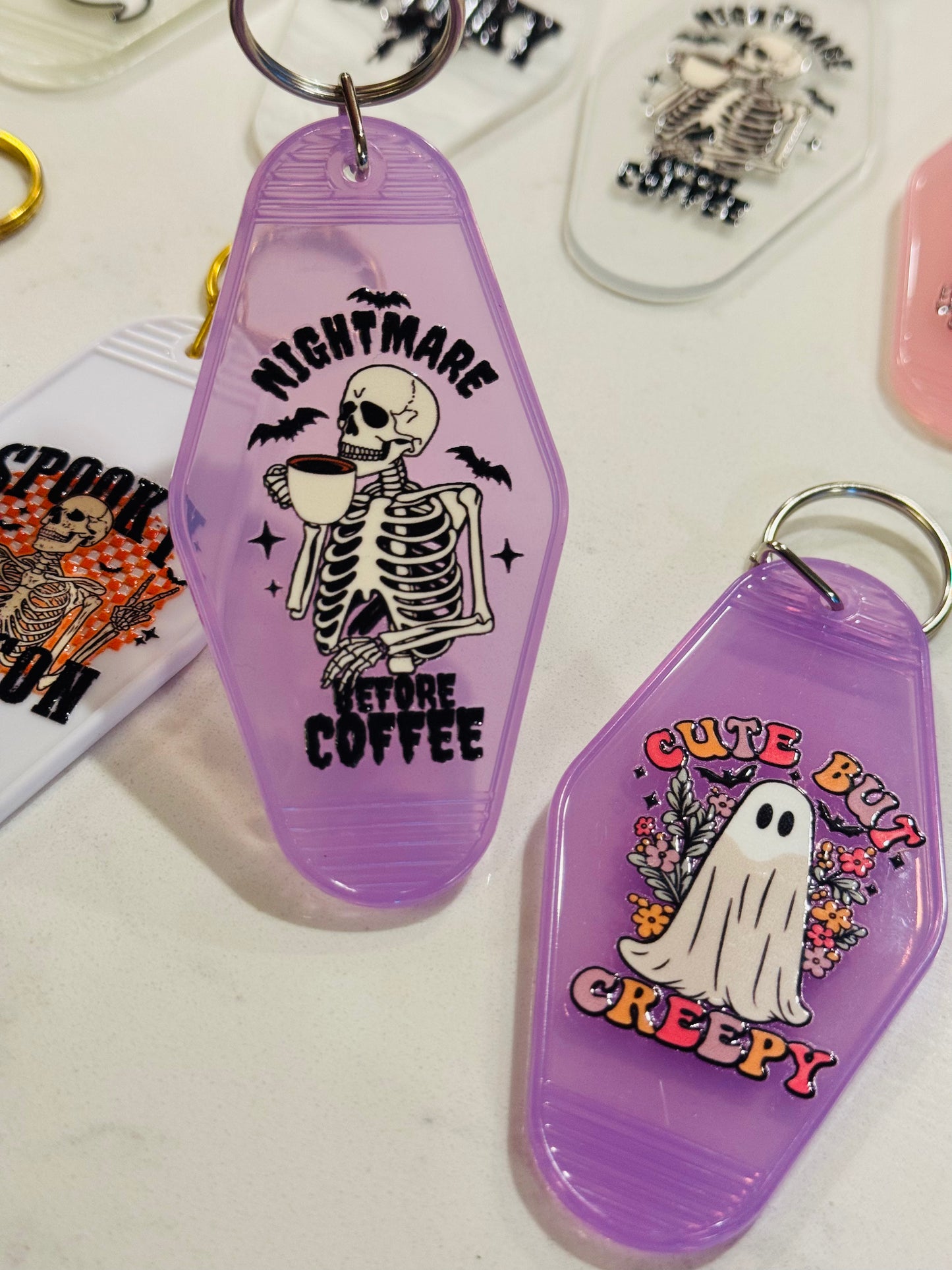 Halloween keychains