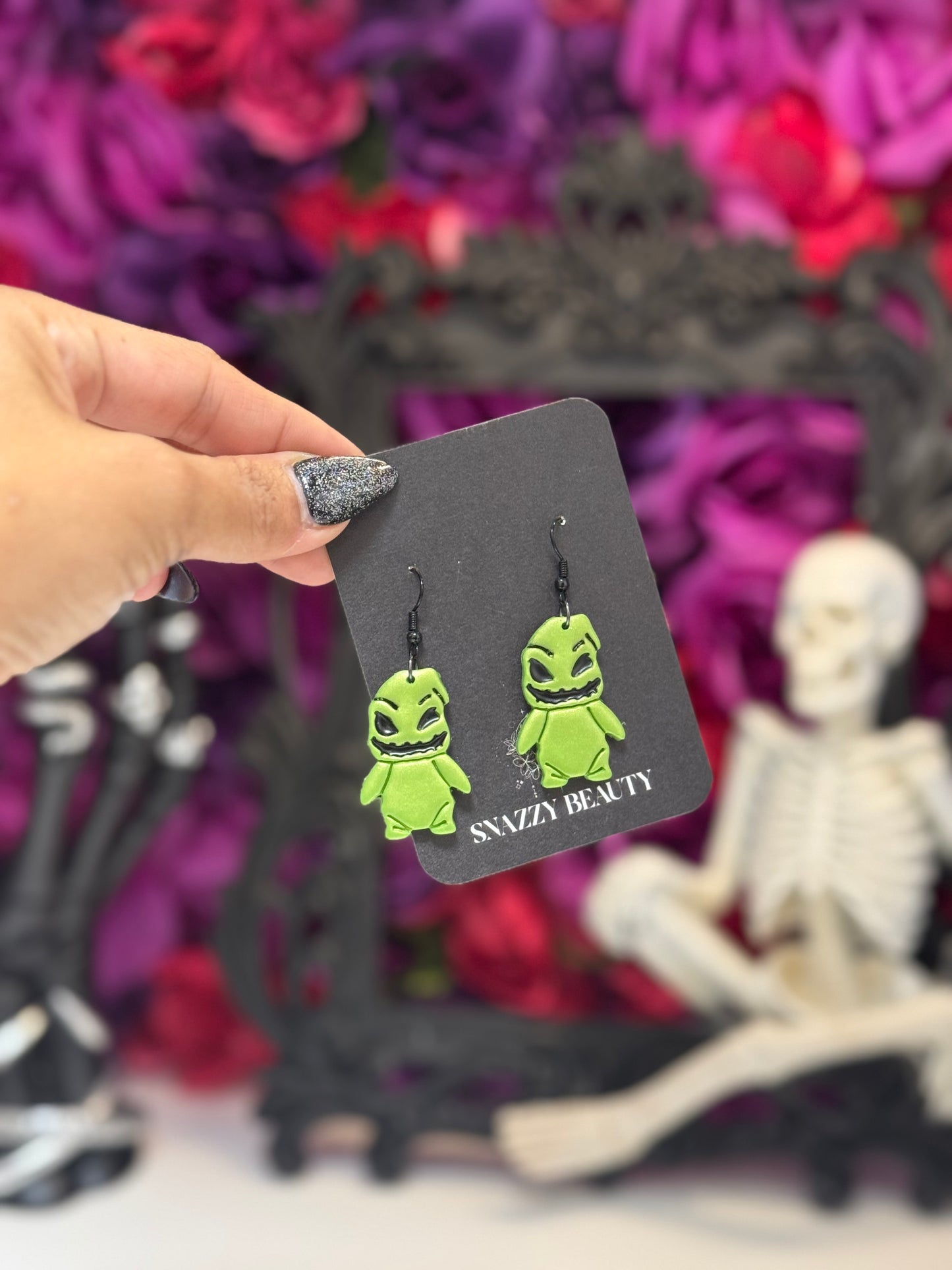 Ghost sack earrings