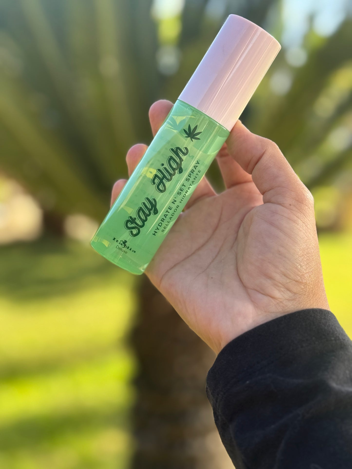 Stay high setting spray