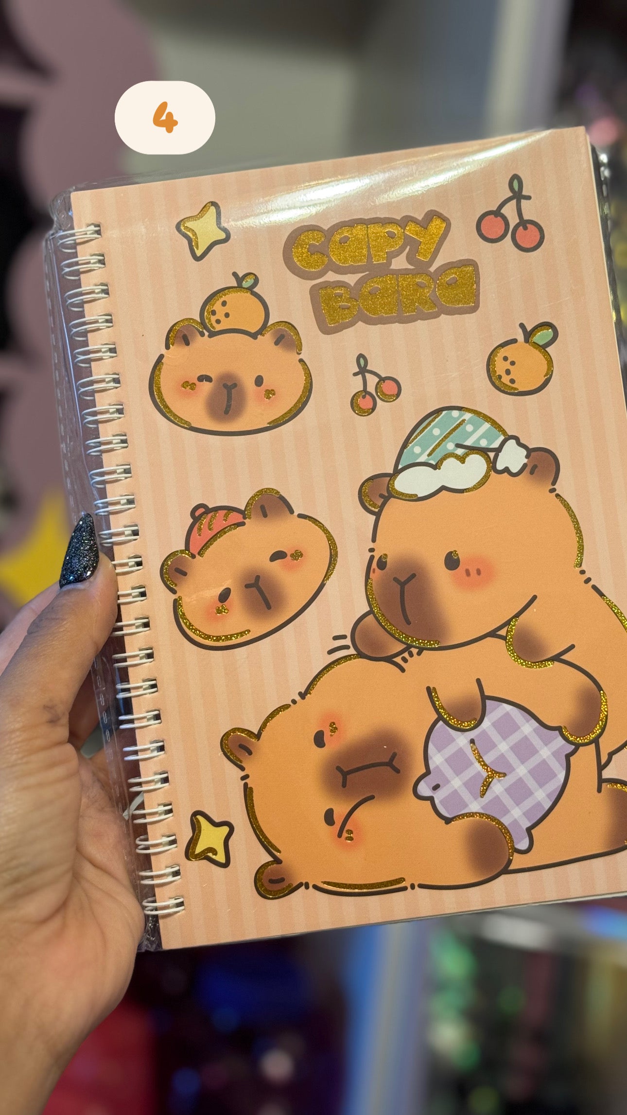 Capybara notebook