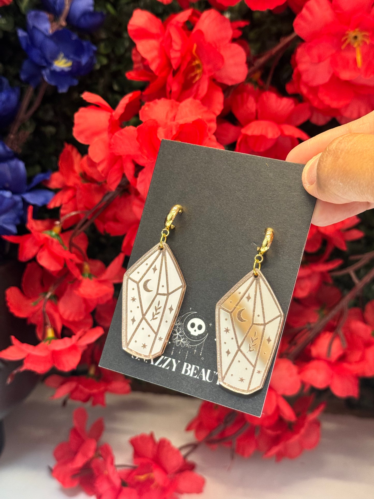 Crystal earrings