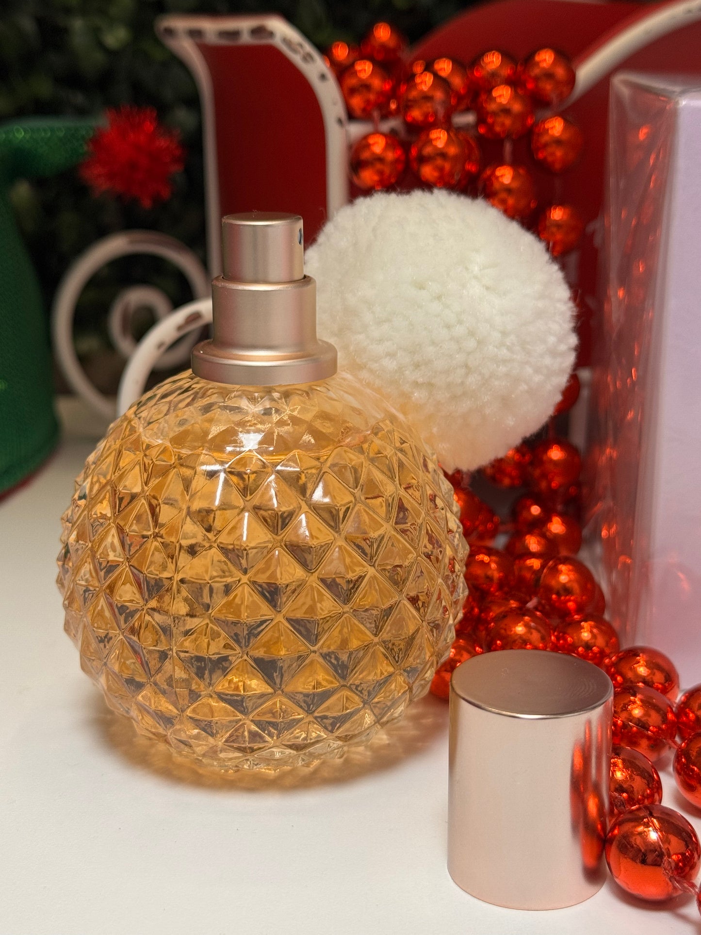Crystal ball perfume