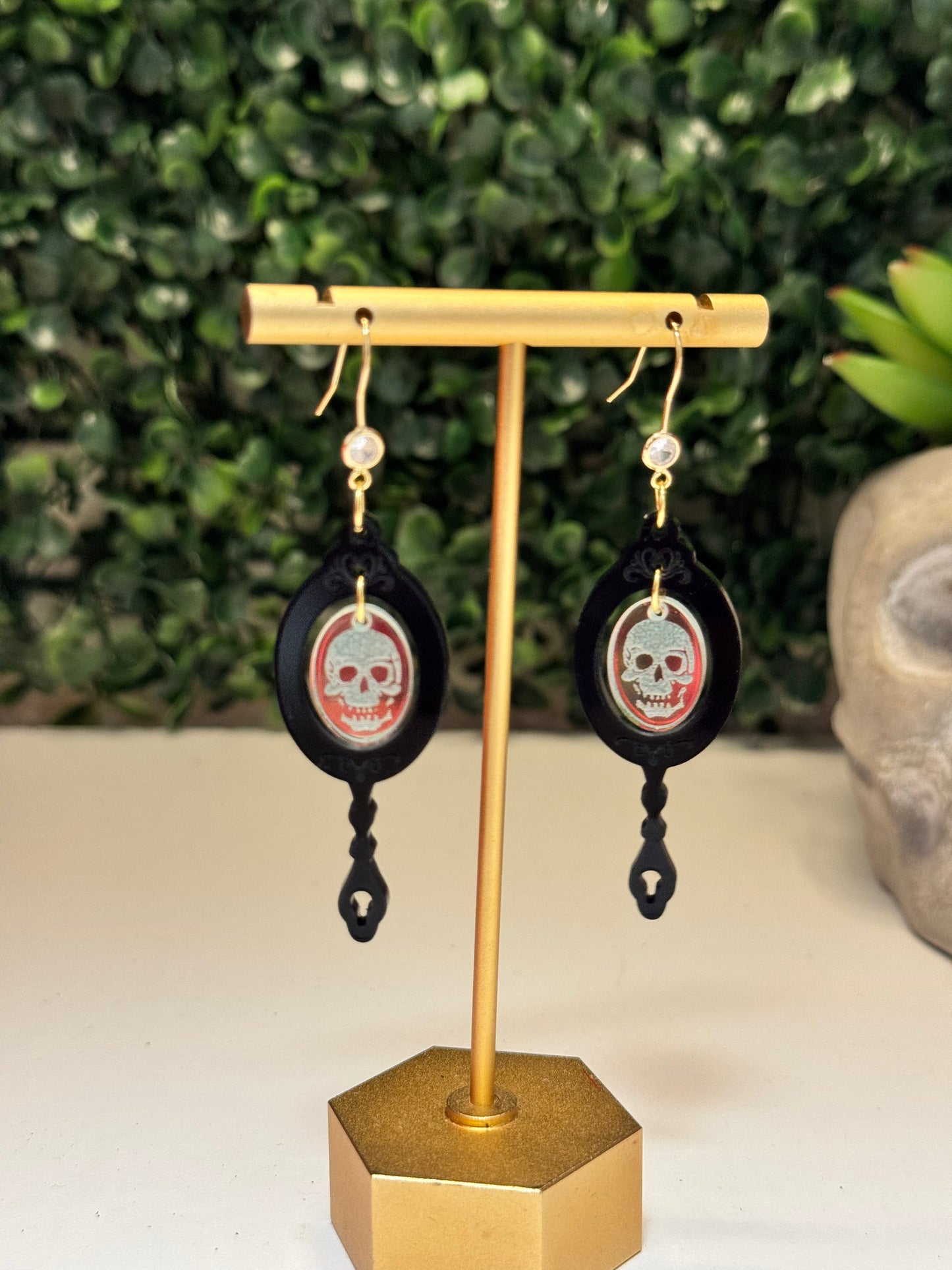 Mirror mirror earrings