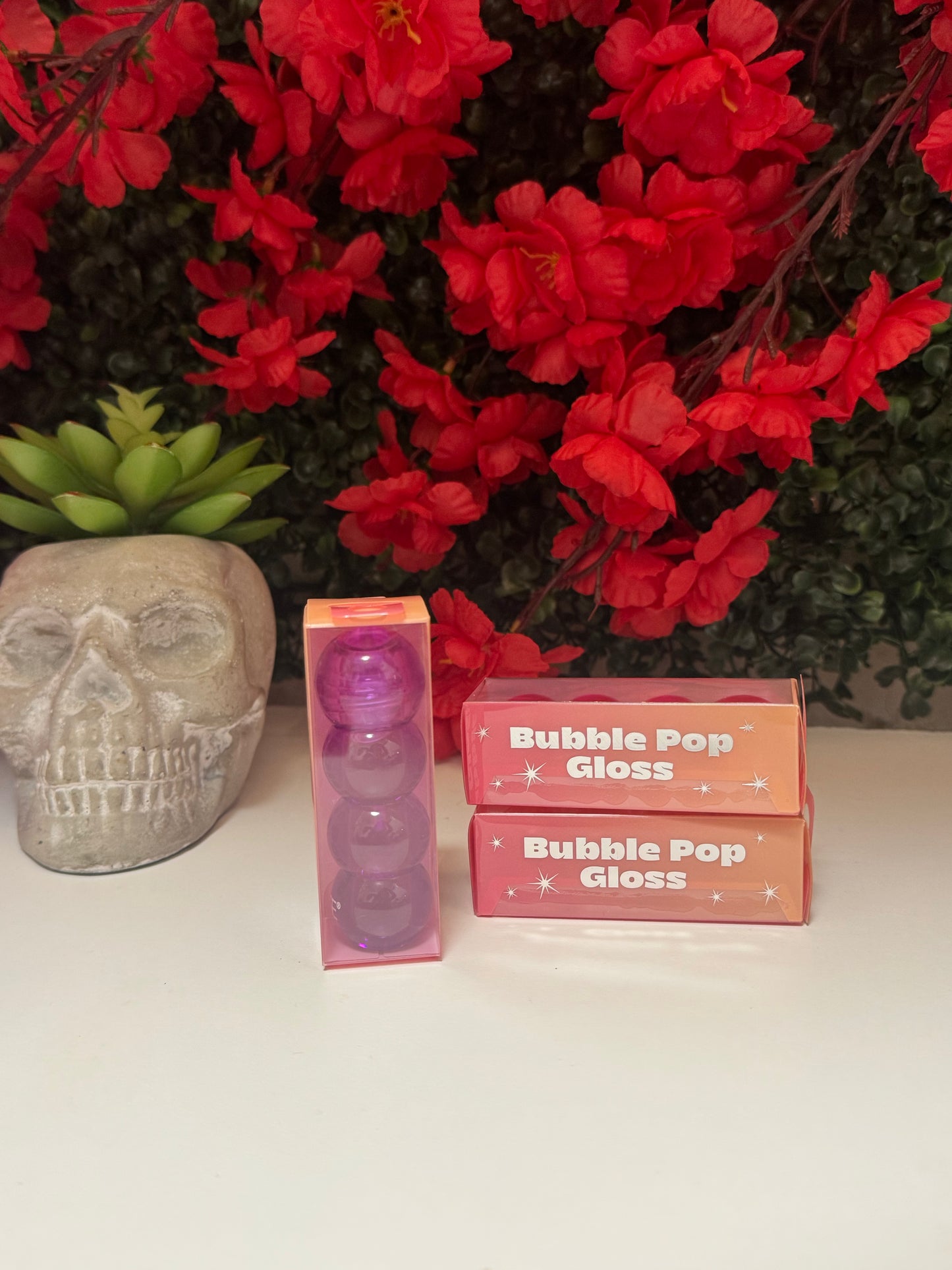 Bubble gloss