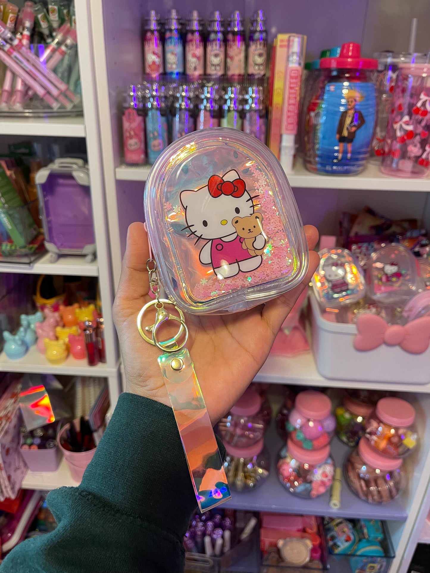 HK bag Gloss and balm