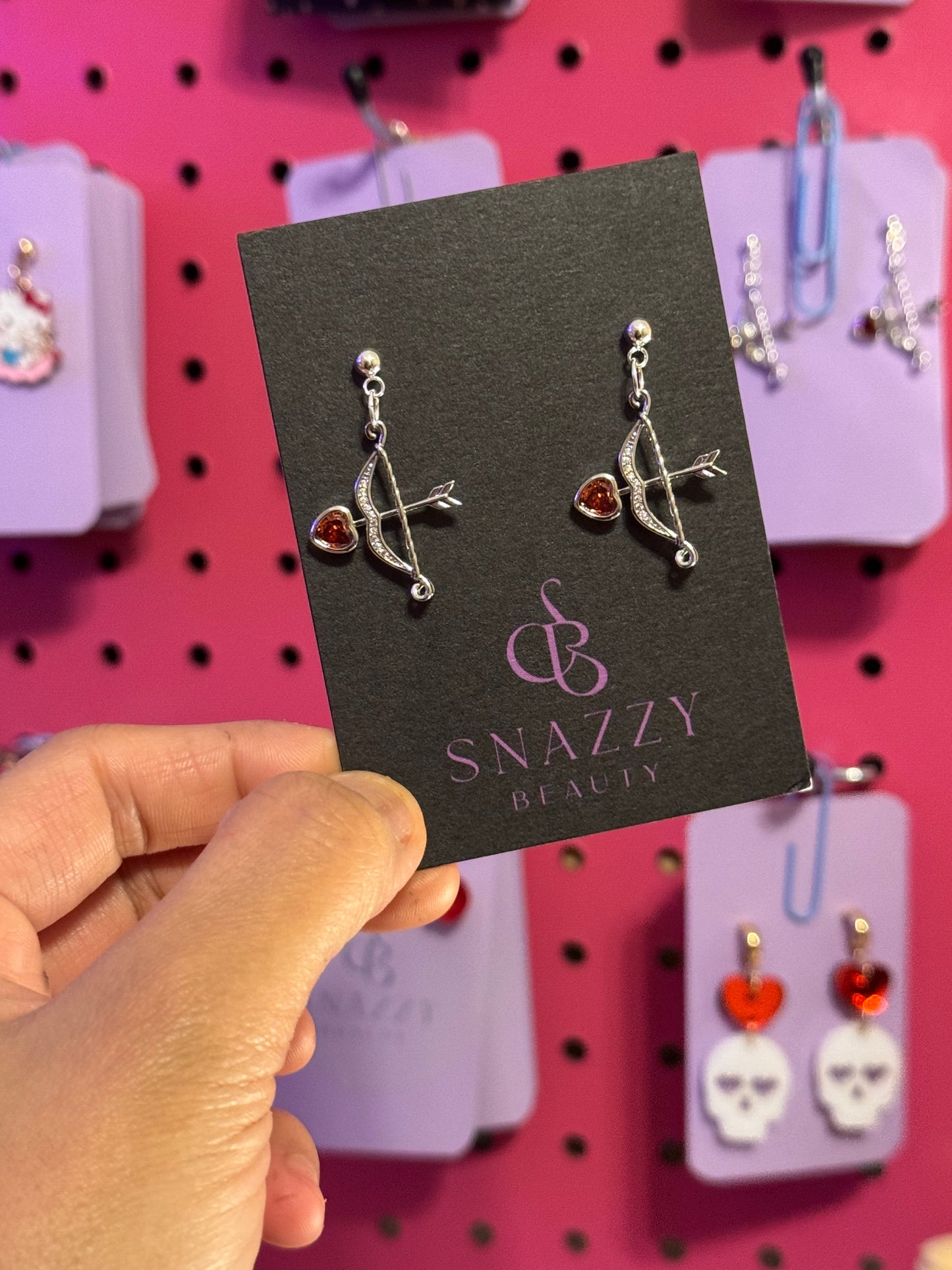Love struck earrings