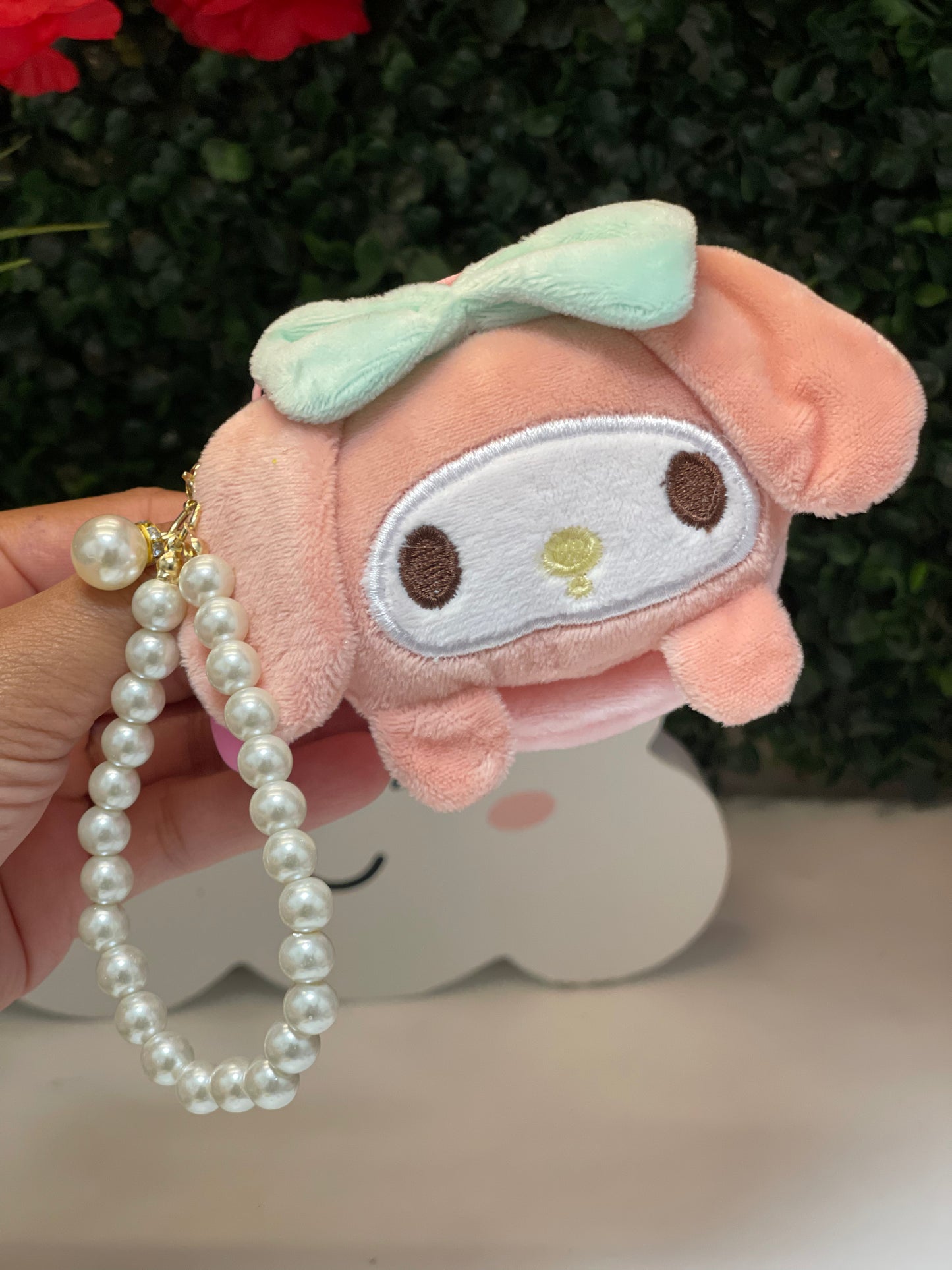 Pearl keychain bags
