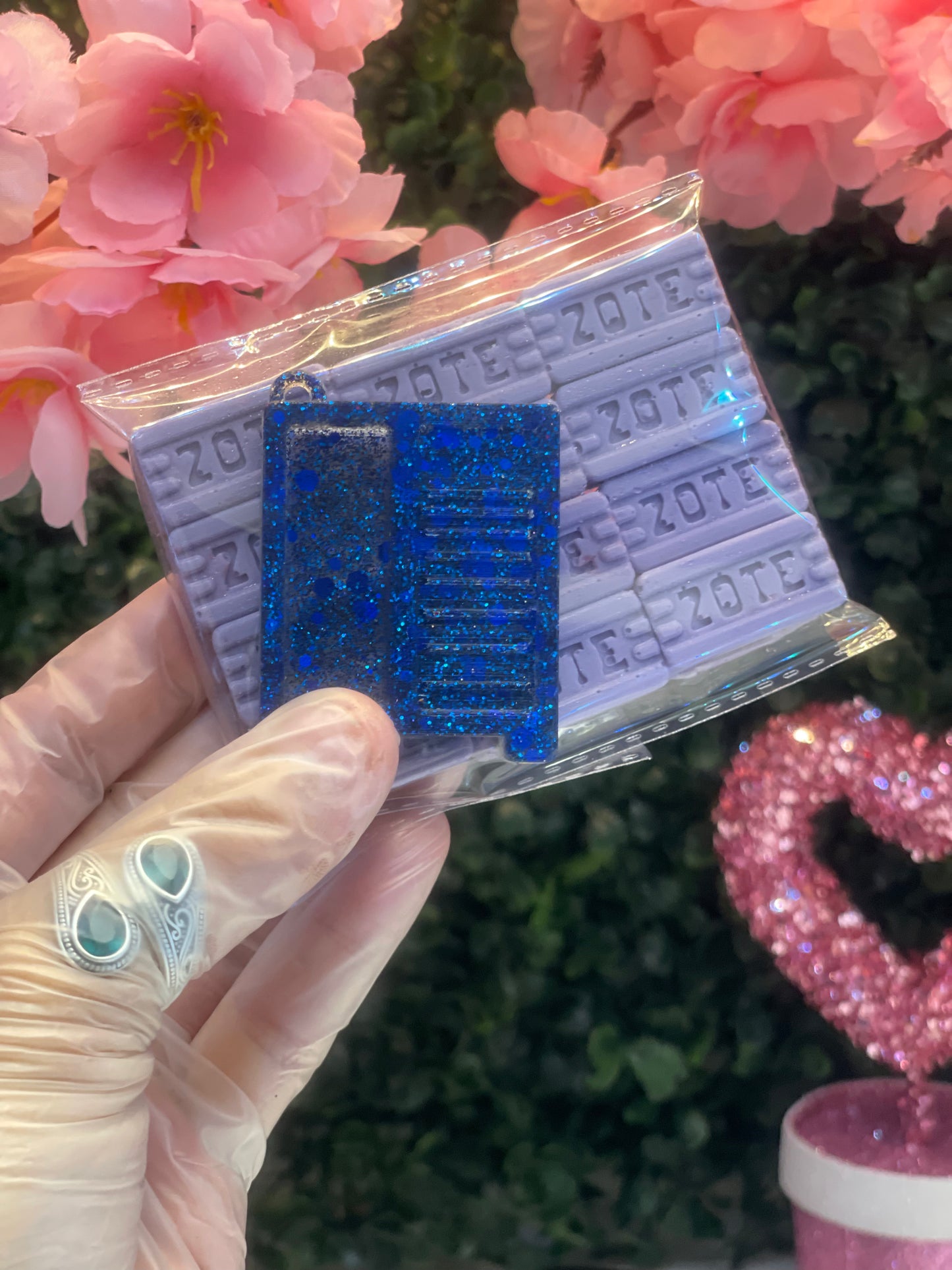 Mini zote soap & keychain