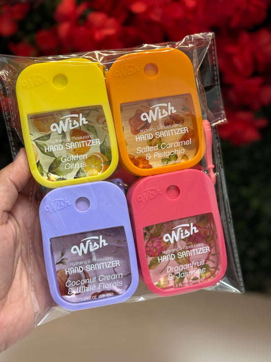 Spray hand sanitizer