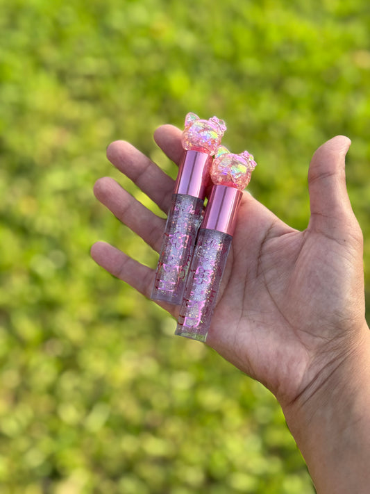 HK sparkle lipgloss