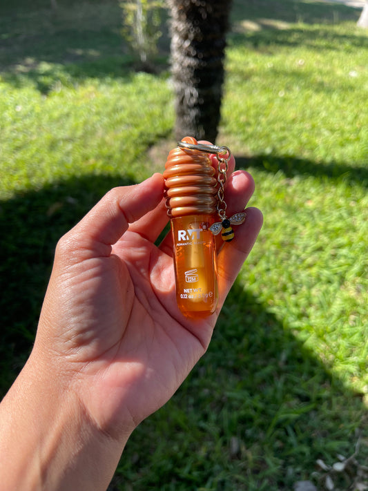 Bee mine honey lip oil