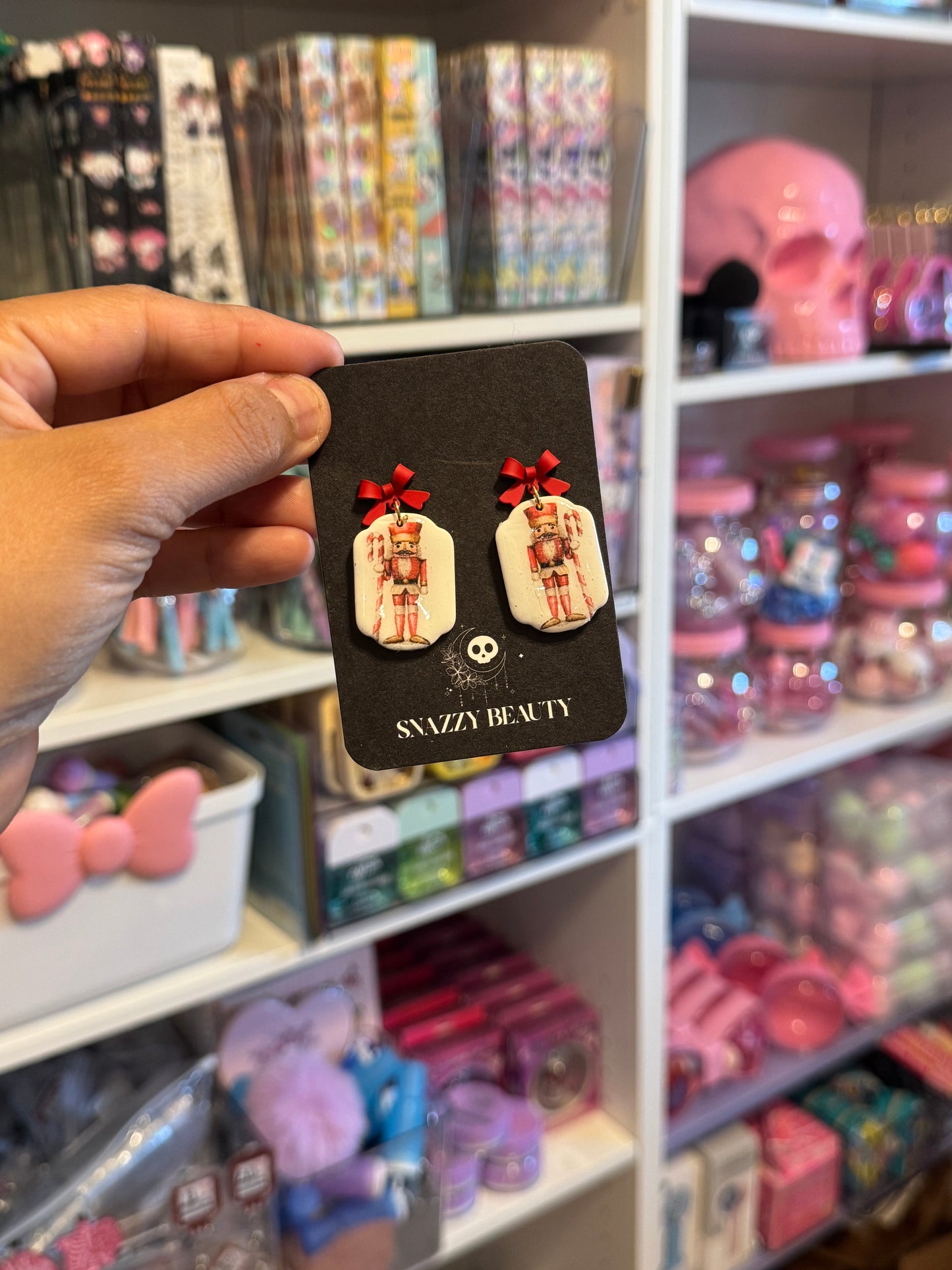 Nutcracker gentleman earrings