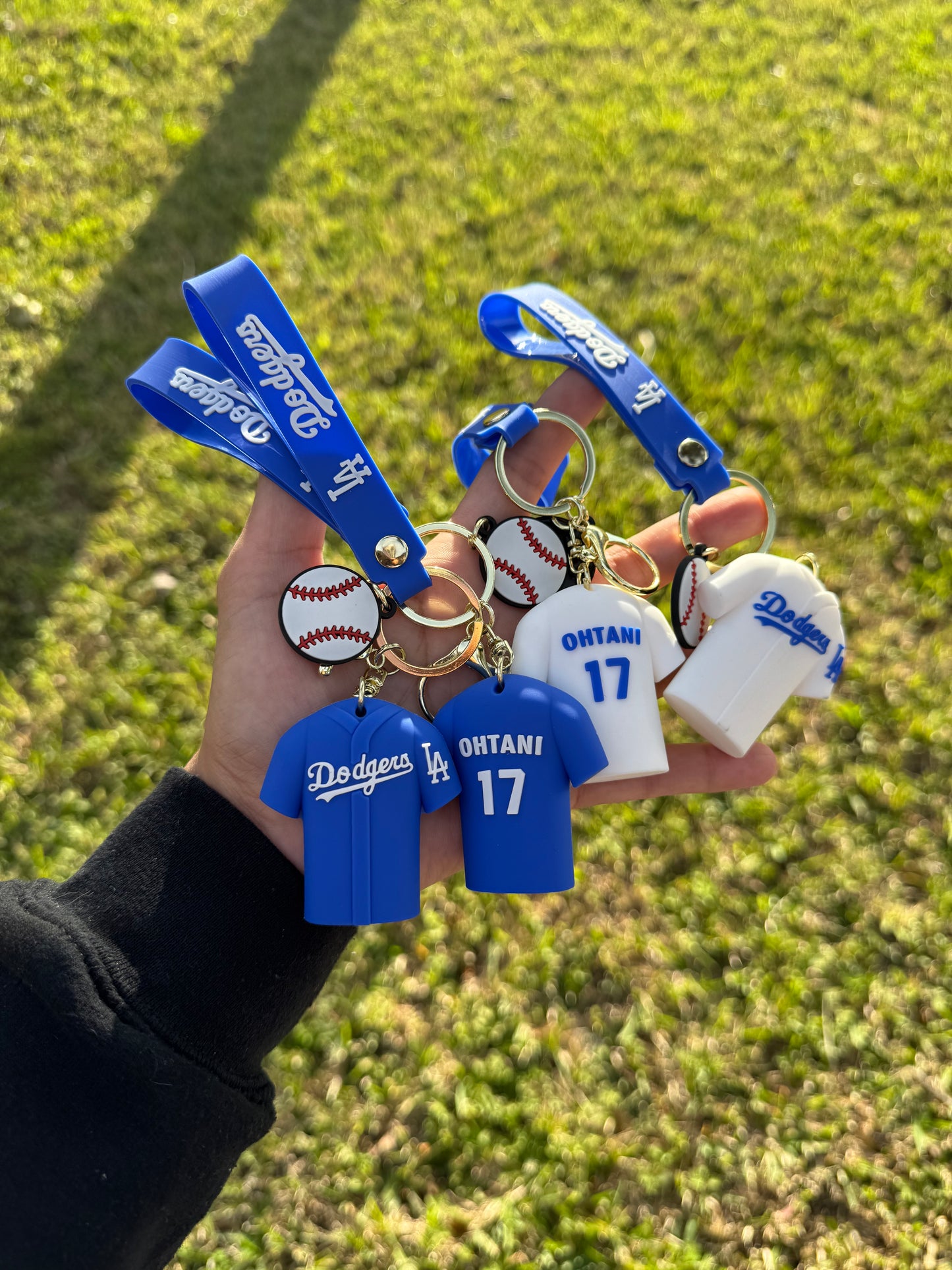 Baseball keychain