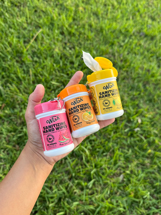 Hand sanitizer wipes