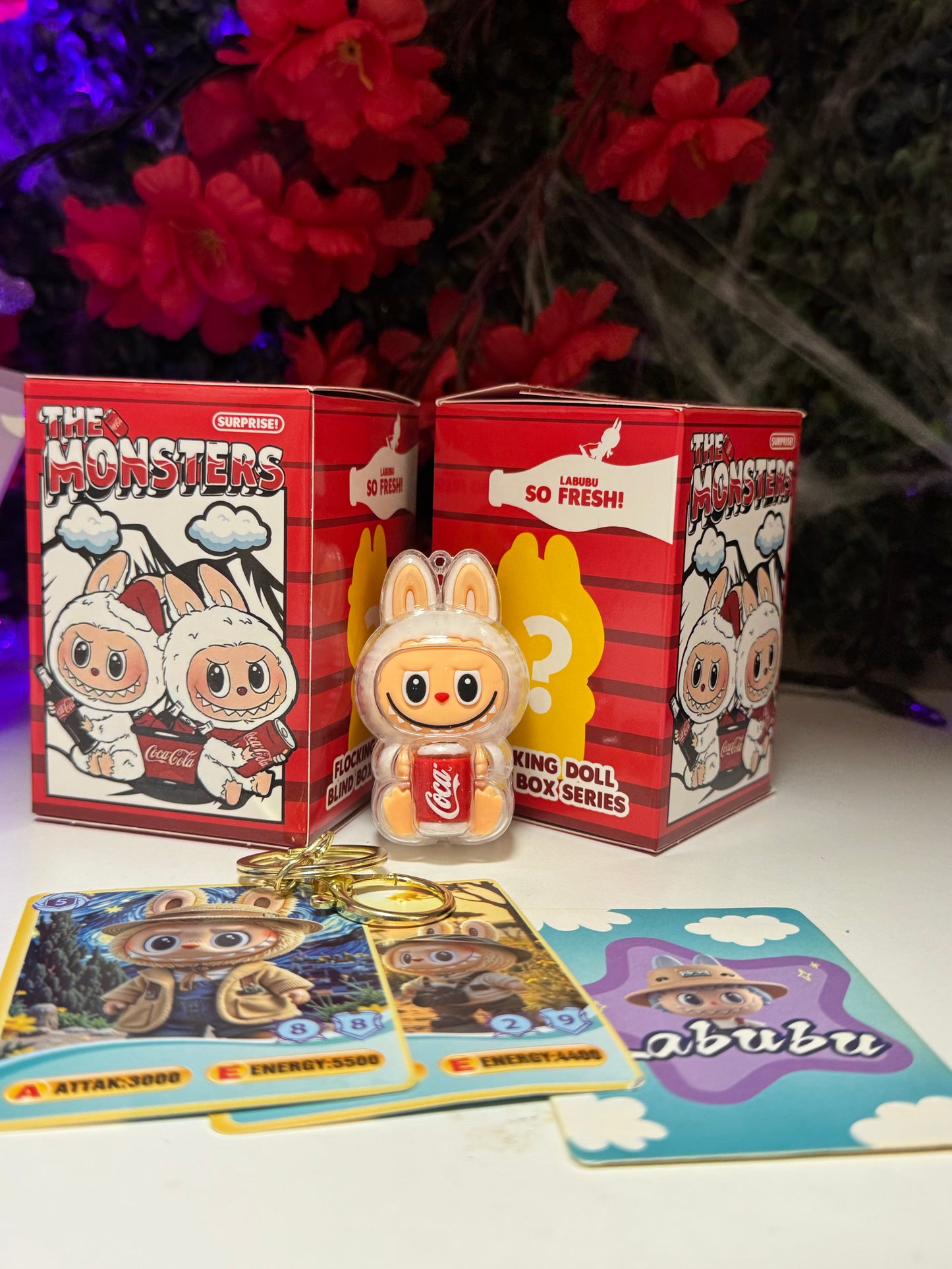 Bubu surprise box keychain