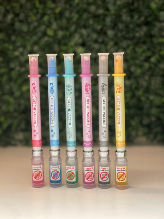 Double sided vaccine pens