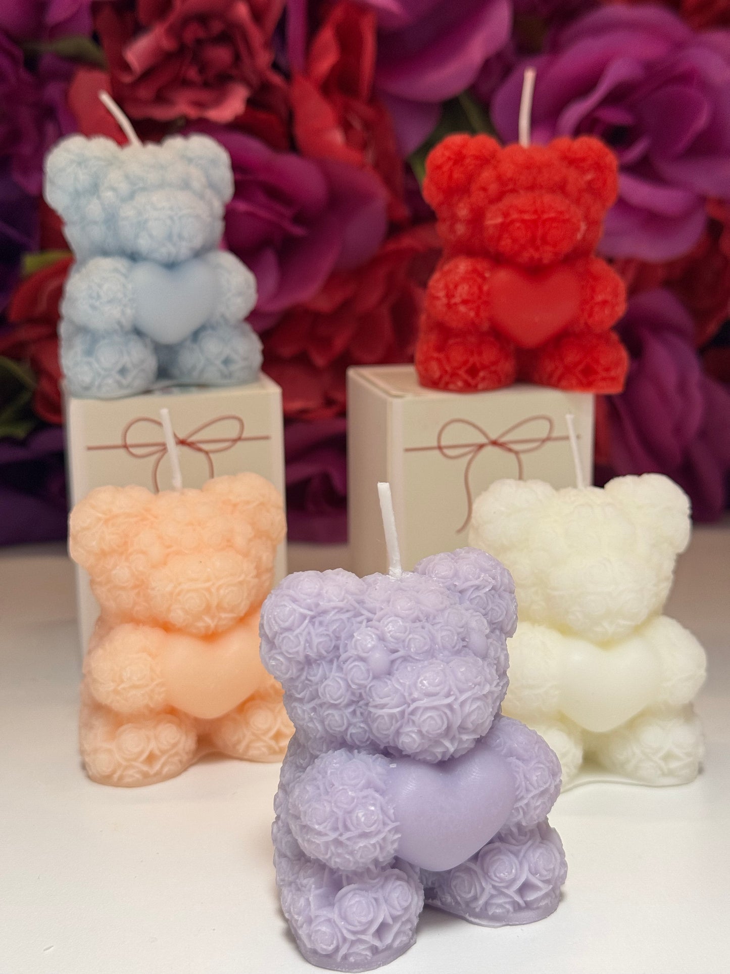 Teddy candles