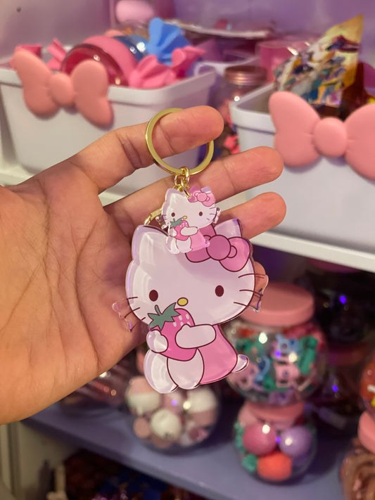 HK acrylic keychain