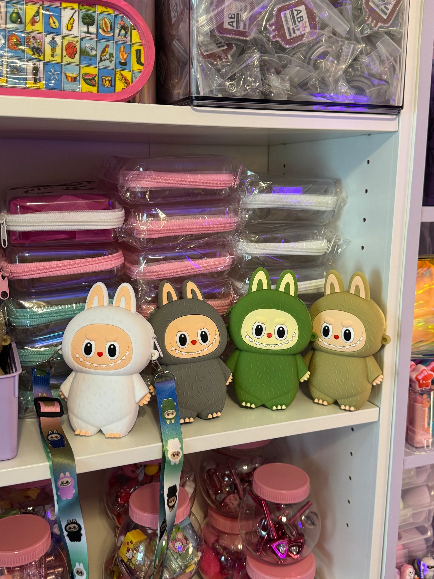 Crossbody bag & gloss