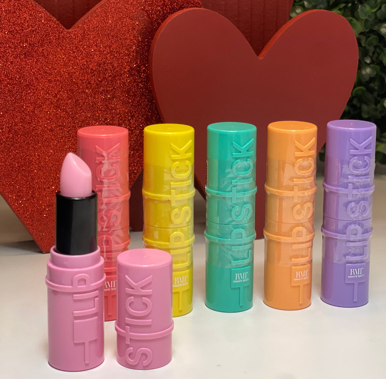 Pink lip tint magic lipstick