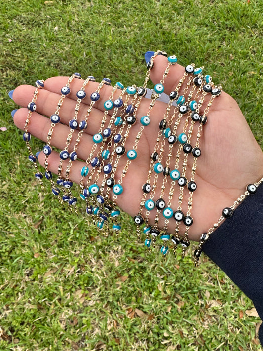 Evil eye bracelet