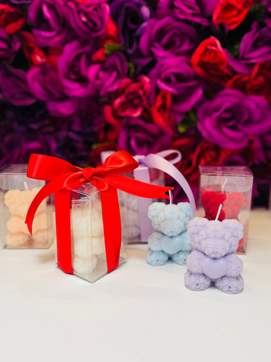 Teddy candles