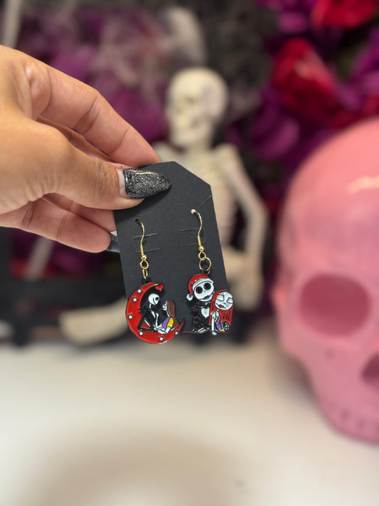 Halloween charm earrings