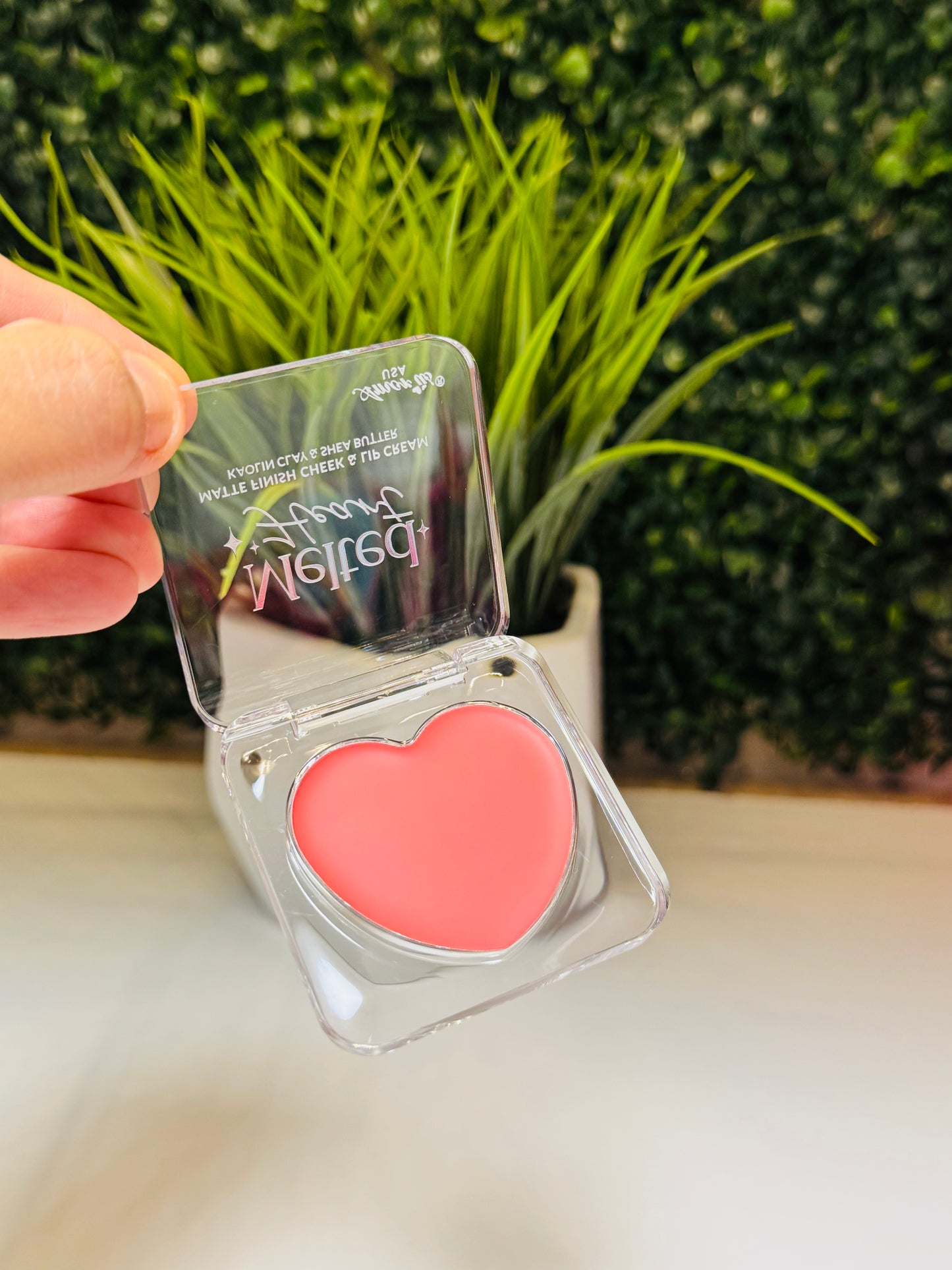 Melted heart blush