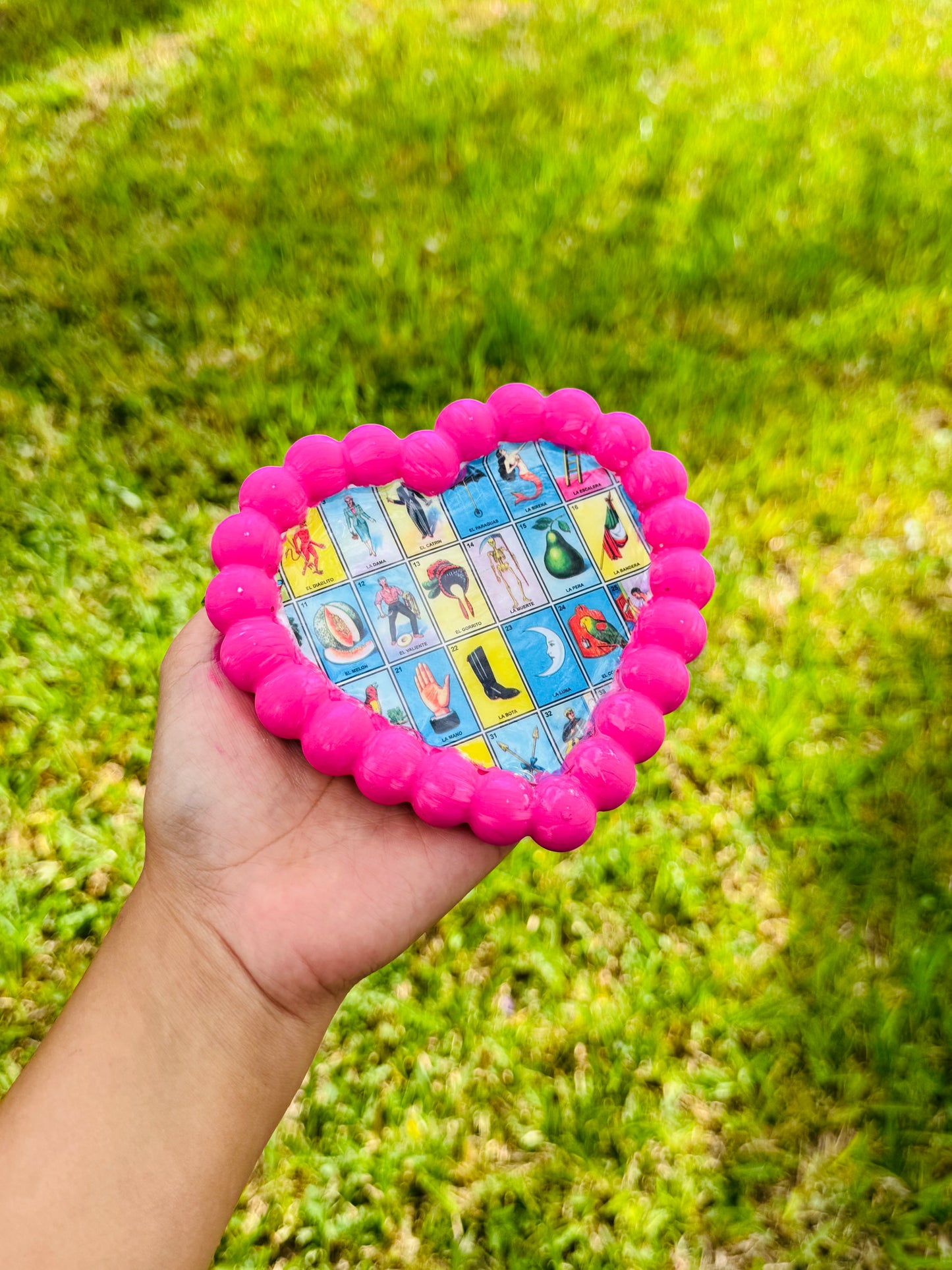 Lotería trinket dish