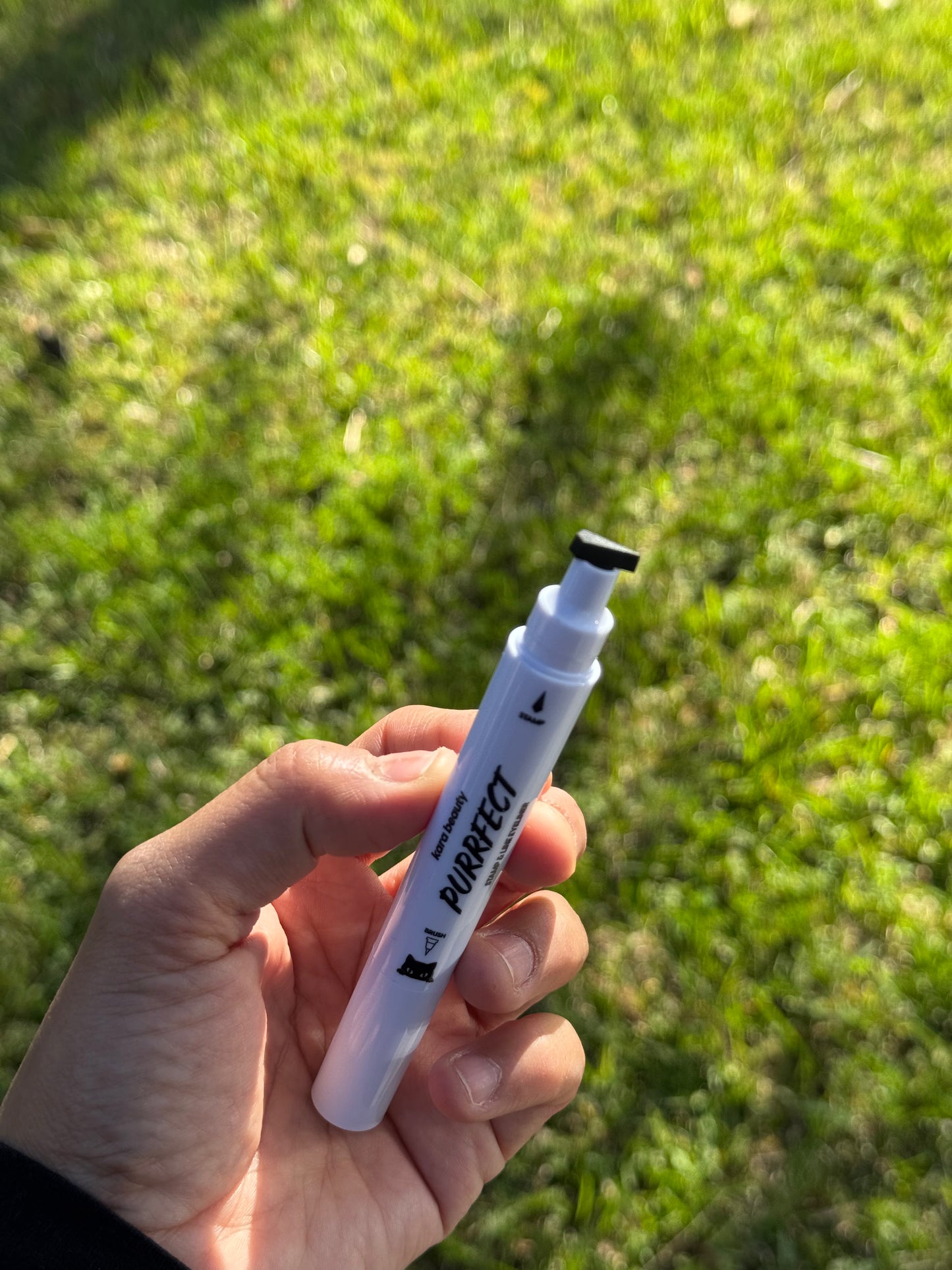 Purrfect stamp & eyeliner