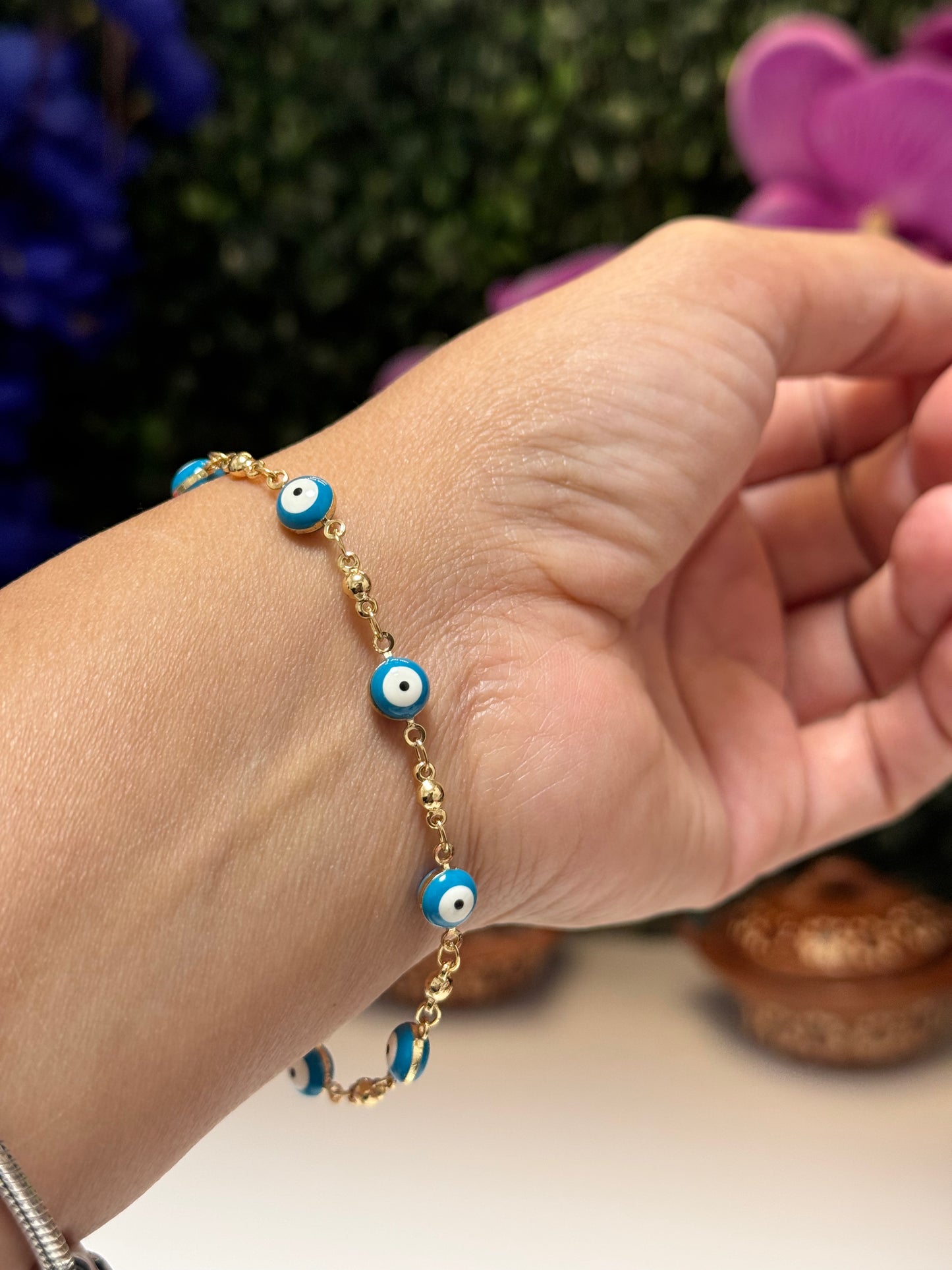 Evil eye bracelet