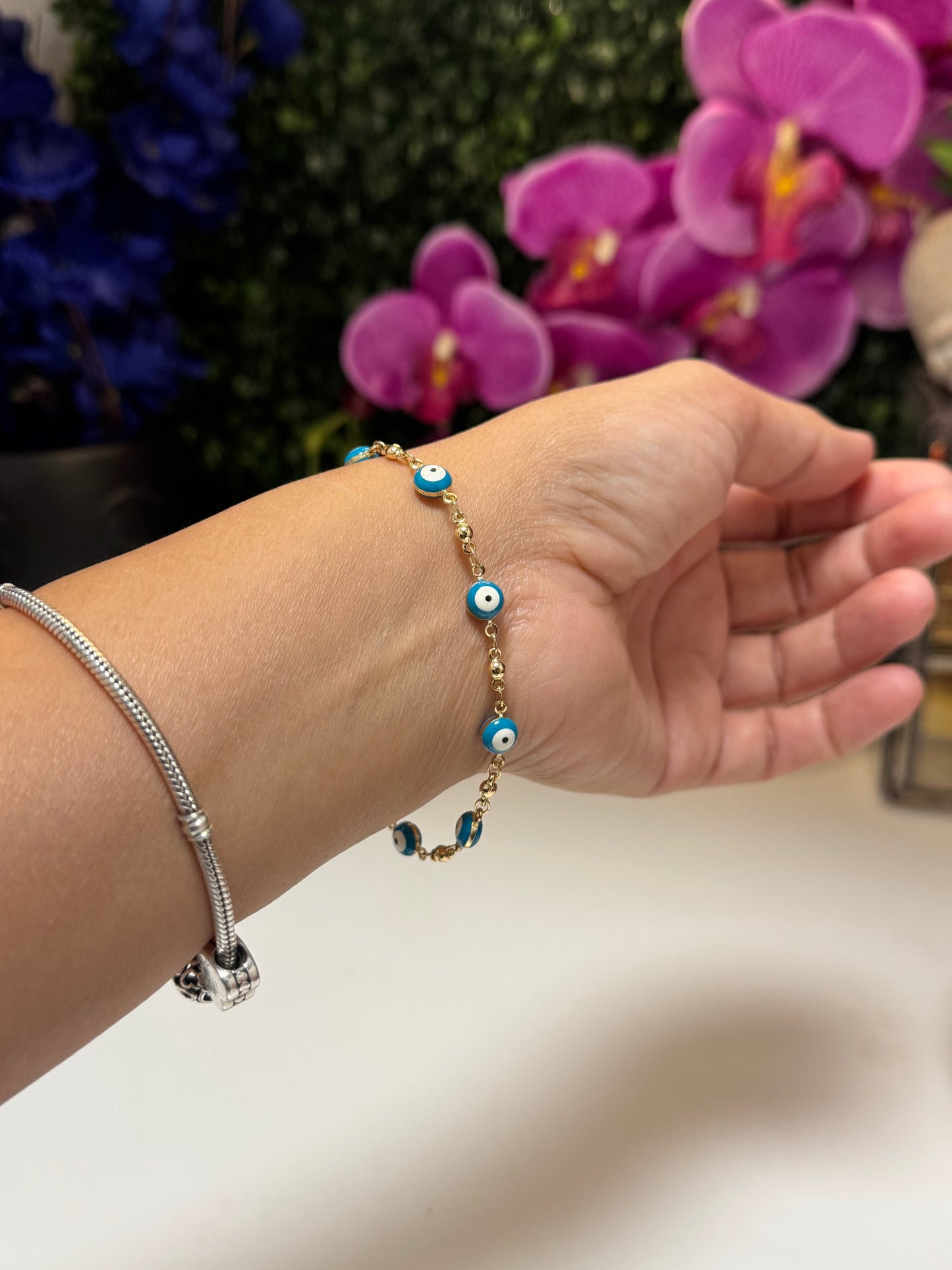 Evil eye bracelet