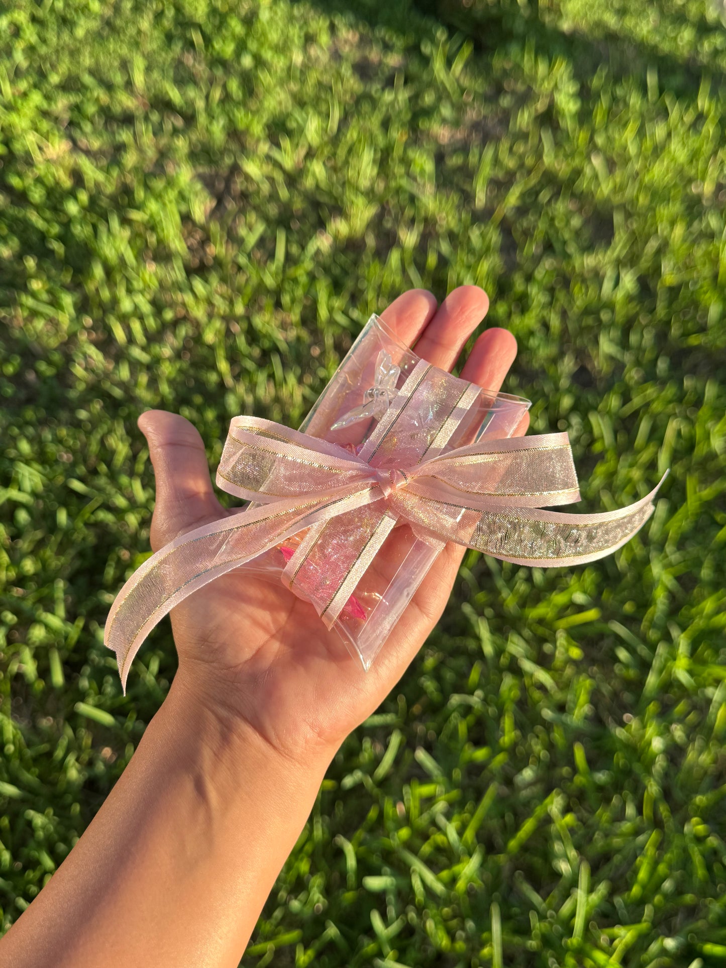 Mini butterfly hair clips