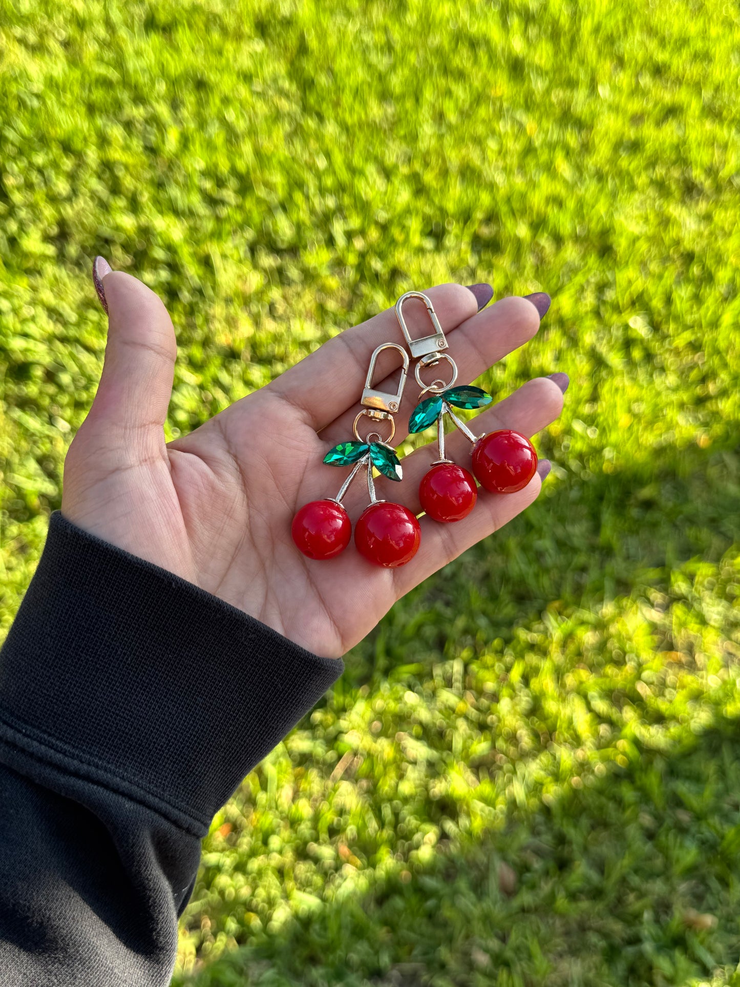 Cherry keychain