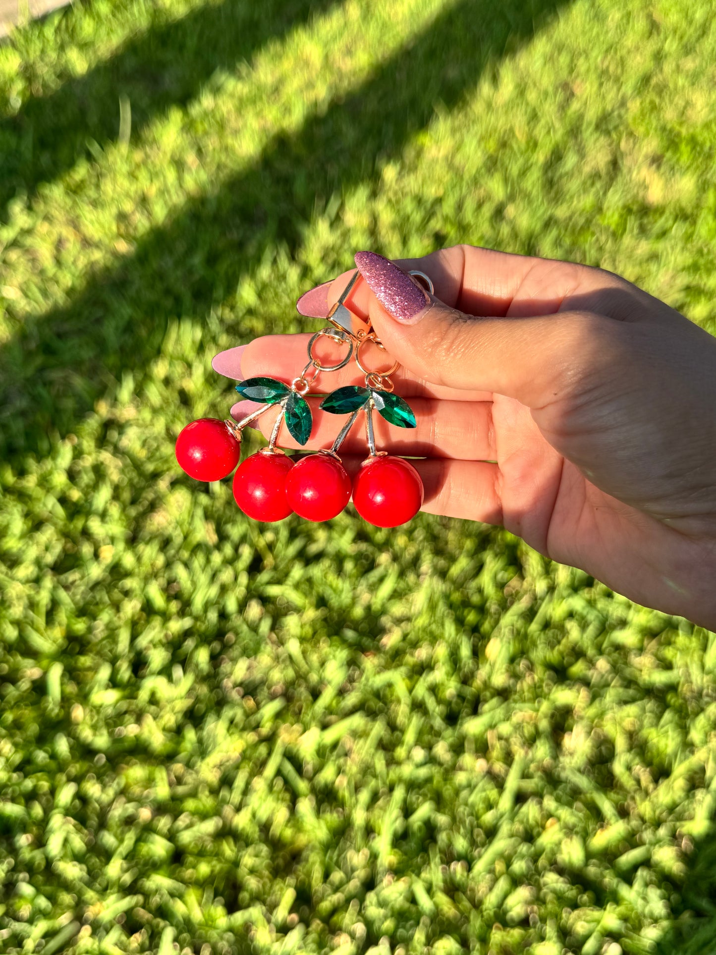 Cherry keychain