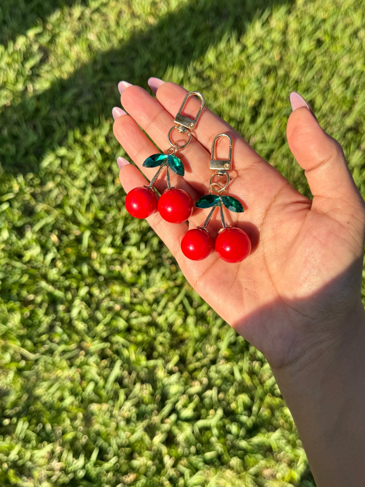 Cherry keychain