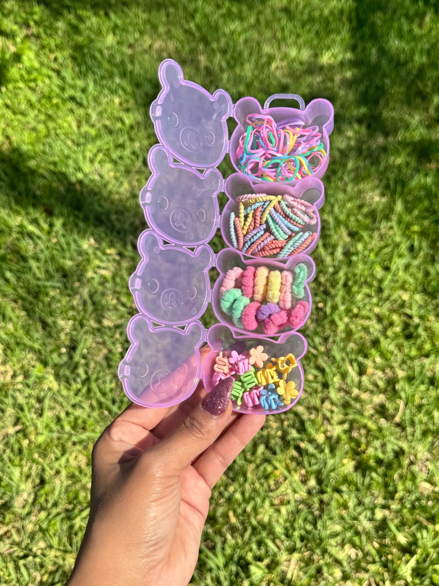 Teddy hair accessories