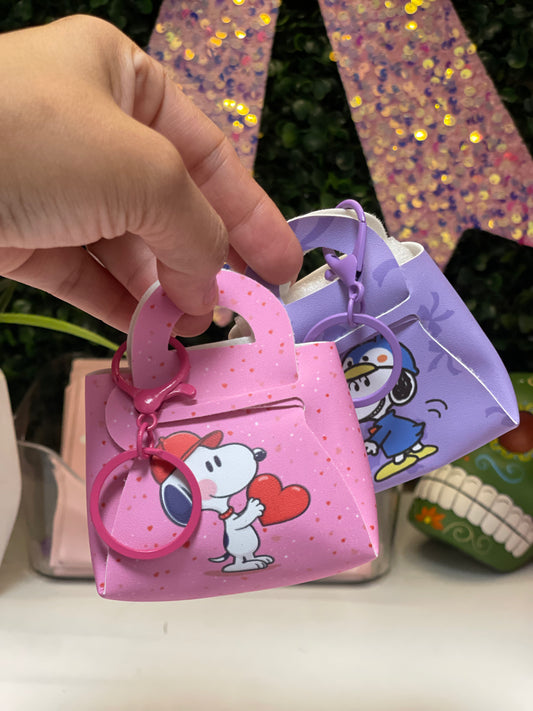 Puppy keychain bag