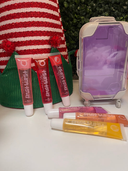 Lipgloss suitcase