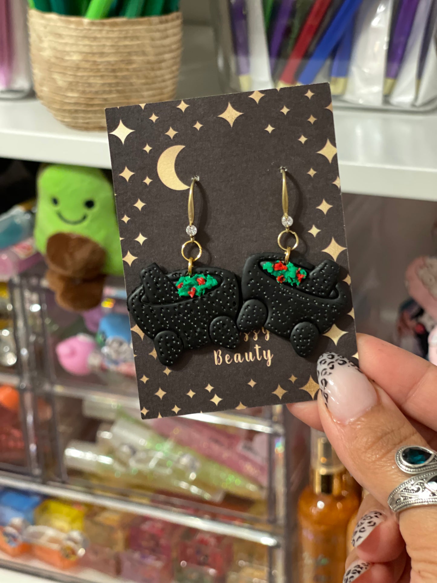 Molcajete earrings
